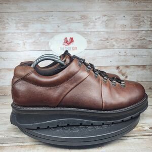 American Eagle Boots Men's Size 10 Brown Leather Lace Up Low Top Comfort Shoes